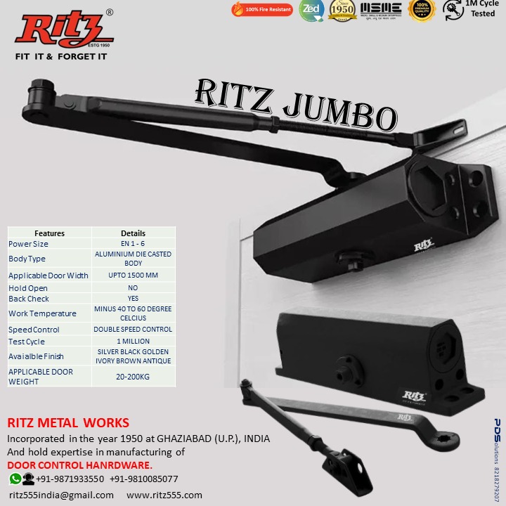 Hydraulic Door Closer In Ghaziabad